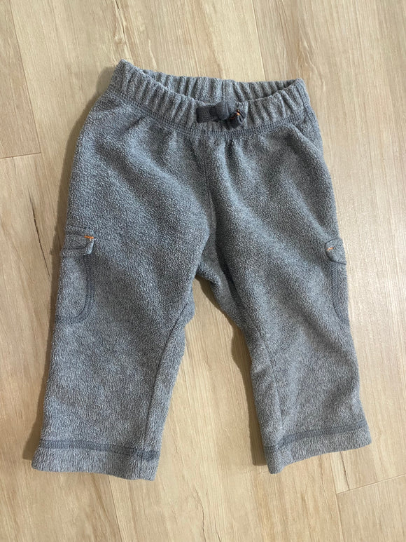 Carter's Grey Fleece Pants, 9M