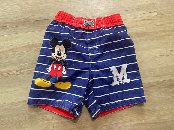 Disney Mickey Mouse Swim Trunks, 24M