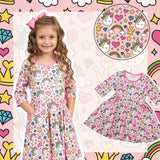 Pete + Lucy Unicorn Utopia Dress, 3T