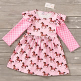 Saddle Up Pink Dress, 2T