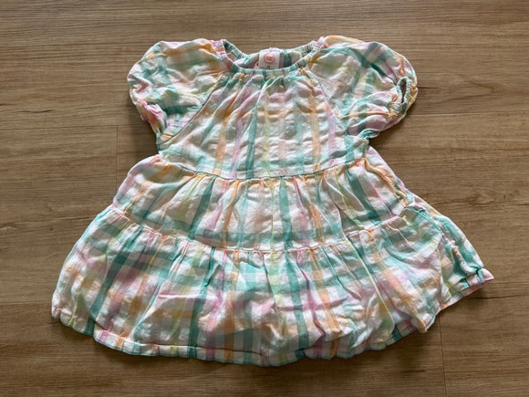 Wonder Nation Gingham Dress, 12M