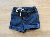 Denim Shorts, 0-3M