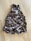 OshKosh Turtle Camo Shortalls, 6M