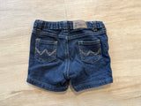 Wrangler Denim Shorts, 3-6M