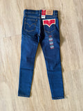 NWT Levi's 710 Super Skinny Stretch Jeans, 8 Reg