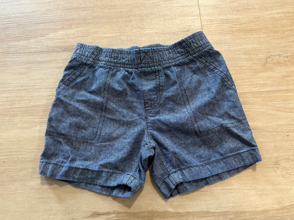 Carter's Lightweight Denim Pull On Shorts, 18M