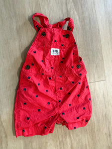 Carter's 'Little Cool Dude' Crab Shortalls, 12M