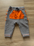 Cat & Jack Striped, Orange Pants, 6-9M