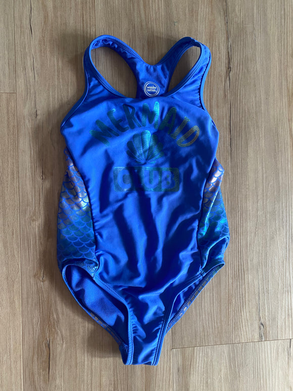 Wonder Nation 'Mermaid Squad' Swimsuit, S(6/6X)