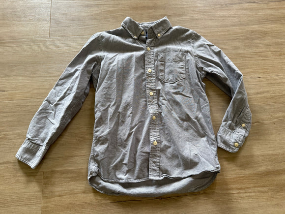 Gap Kids Grey Button Down, L(10)