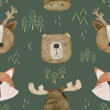 P+L Into the Woods, Animal Eared Hooded Romper, 0-3M, 3-6M, 6-9M, 9-12M, 12-18M, 18-24M