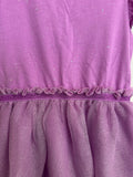 Cat & Jack Purple Sparkly Tulle Dress, 5T