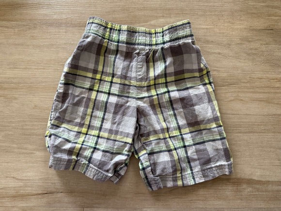 Carter's Plaid Pull On Shorts, 4T