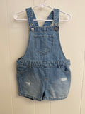 Children's Place Light Blue Denim Overalls, 4T