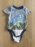 Old Navy Dinosaur T-Shirt Onesie, 6-12M