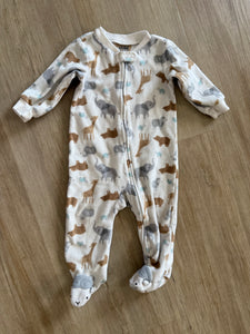 Carter's Animal Fleece Sleeper, 6-9M