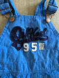 OshKosh Blue Overalls, 18M