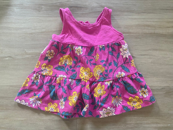 Carter's Pink Floral Tunic, 2T