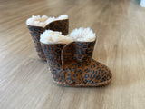 Ugg Australia Baby Leopard Booties, 2/3 baby