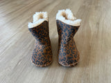 Ugg Australia Baby Leopard Booties, 2/3 baby