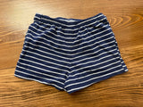 Carter's Navy/White Striped Shorts, 6-9M