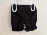 Okie Dokie Black Shorts, 3T