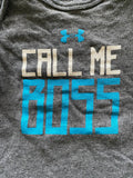 UA 'Call Me Boss' Onesie, 6/9M