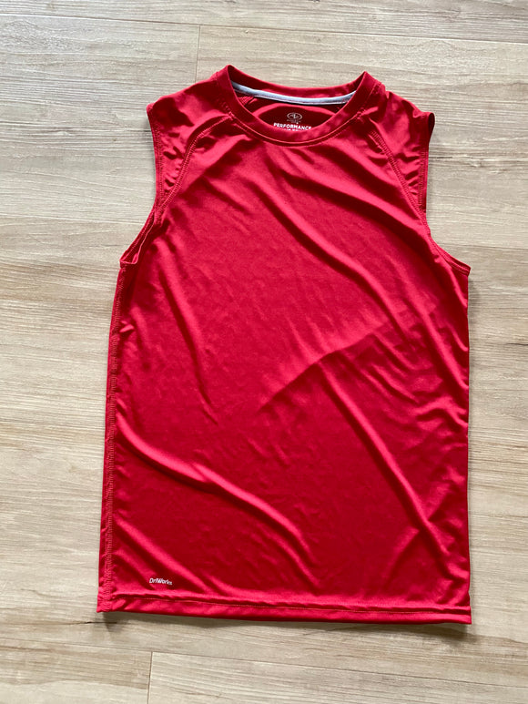 Athletic Works Red Athletic Tank, L(10-12)