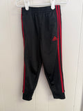 PUMA Black/Red Stripe Jogger Sweatpants, 4T