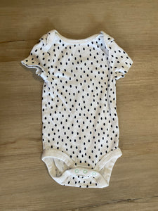 Cloud Island Spotted Onesie, 0-3M