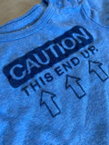 Baby B'Gosh 'Caution' Onesie, 9M