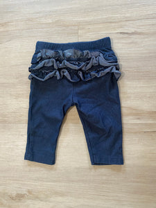 Baby Place Ruffle Butt Leggings, 0-3M