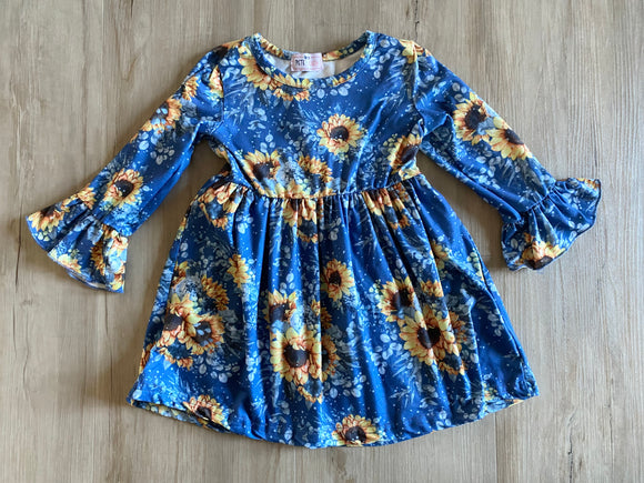 Gently Used Pete and Lucy Sunflower Dress, 12-18M