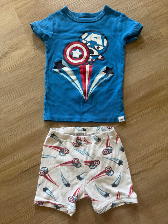Marvel Gap Shorts Pajamas, 4