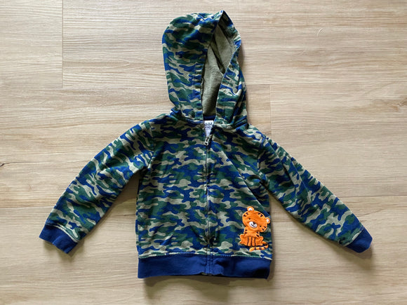 Camo, Tiger Zip Up, 24M