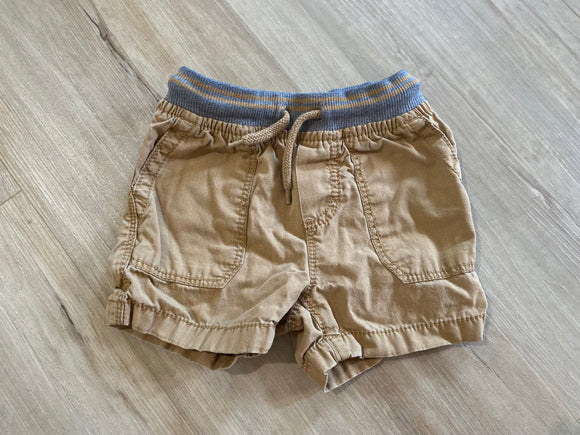 OshKosh Khaki Shorts, 12M