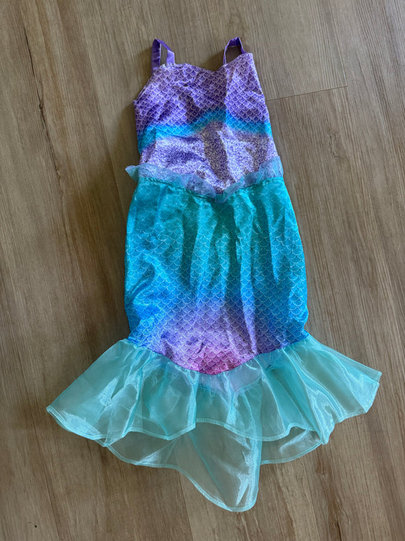 New Disney Mermaid Dress, 4-6X