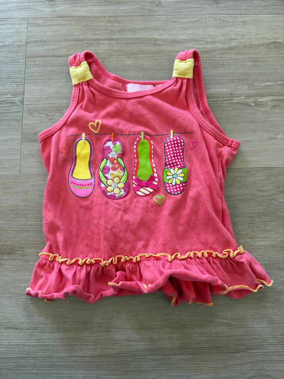 Kids Headquarters Sandals Tank, 4T