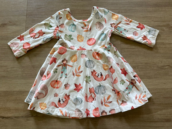 Marie Nicole Scarecrow Dress, 2XS (12/18M)