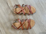 Cat & Jack Brown Sandals, 13 Toddler