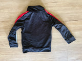 PUMA Black, Red, White Zip Up Sweatshirt, 2T