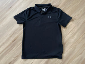 Black Under Armour Polo, YLG (14-16)