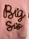 Boutique 'Big Sis' Pink Pullover, 100 (3-4)