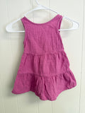 Cat & Jack Pink Muslin Tiered Dress, 2T