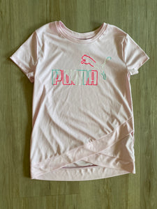 Puma Pink Short Sleeve, M(10/12)