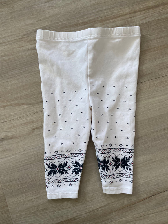 Ralph Lauren Christmas Leggings, 6M