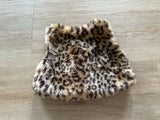 Mud Pie Faux Fur Leopard Vest, 9-12M