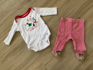 My 1st Christmas Set, 0-3M