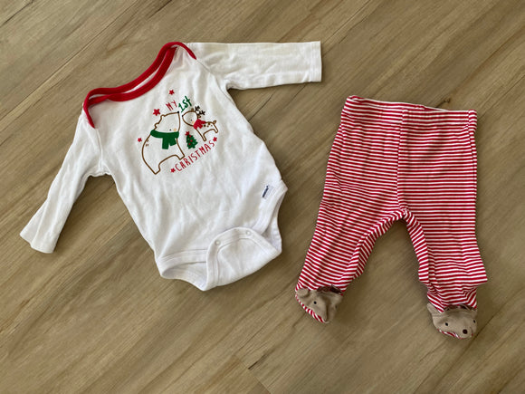 My 1st Christmas Set, 0-3M