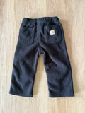Carhartt Black Fleece Sweatpants, 12M